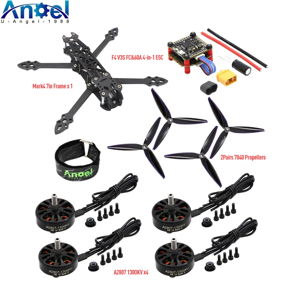 Mark4 Mark 4 7-Zoll 295mm FPV- – Drone Kit Build Yourself Bewertung und Preis