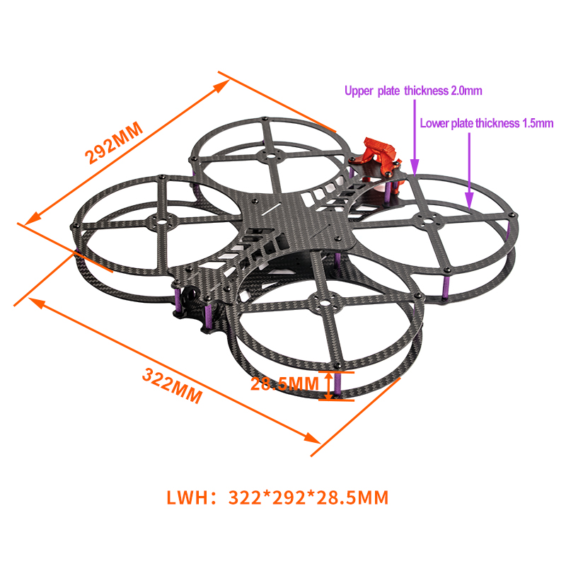 NEUES 5-Zoll-AOS Cine O5 EVO V – Drone Kit Racing Bewertung und Preis